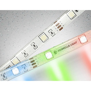 Лента LED 7,2 W/m 12V IP65 5050/30 RGB 10mm (5м) GS2301 AMBRELLA LIGHT