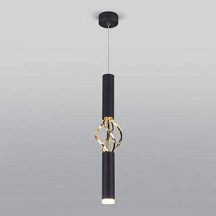 Подвес EUROSVET LANCE 50191/1 LED черный/золото a049107