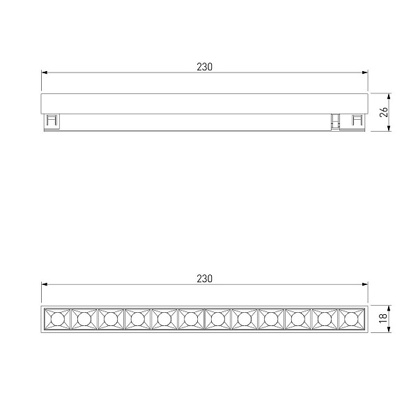 Трековый светильник ELEKTROSTANDARD LINE MAGNETIC a071847
