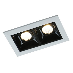 Светильник встраиваемый ARTE LAMP Grill A3153PL-2BK
