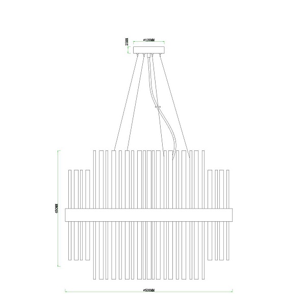 Люстра подвесная ARTE LAMP MONTREAL A1034SP-12CC
