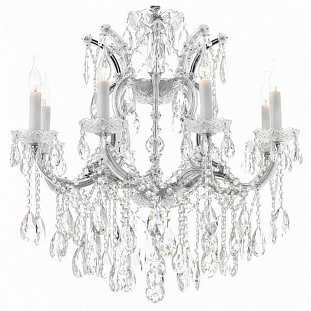 Люстра подвесная ILAMP DIAMOND 6071-8 CR+CL