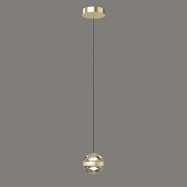 Подвес DELIGHT COLLECTION FRIZZANTE MD23030088-1A brass/champagne