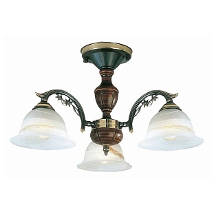Люстра потолочная RECCAGNI ANGELO BRONZE 2701 PL 2701/3