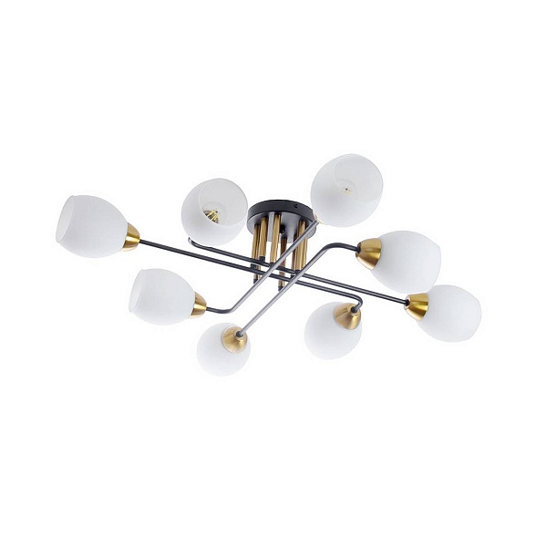 Люстра потолочная ARTE LAMP ANDREA A8141PL-8BK