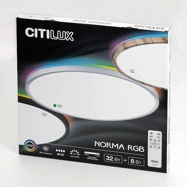 Светильник потолочный CITILUX NORMA CL749400