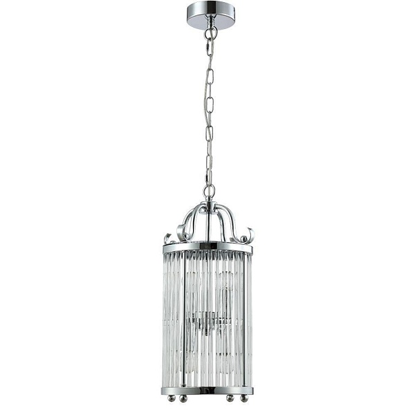Люстра подвесная CRYSTAL LUX TADEO Tadeo SP4 D200 Chrome/Transparente