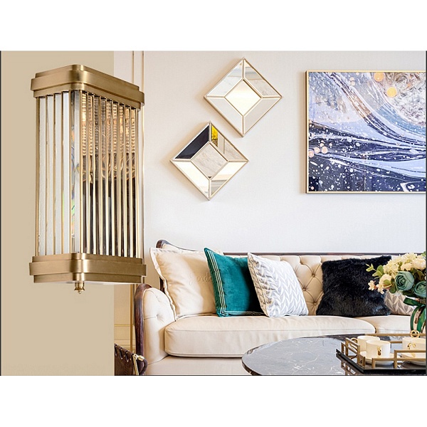 Бра DELIGHT COLLECTION BRWL7031 BRWL7031 antique gold