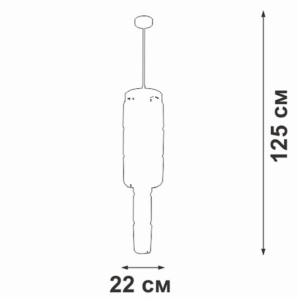 Люстра подвесная VITALUCE  V58720-8/9PL