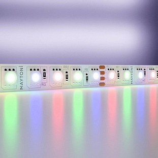 Лента LED STANDART 21 W/m 24V IP20 5050/96 RGB 10mm (5м) 20037 MAYTONI