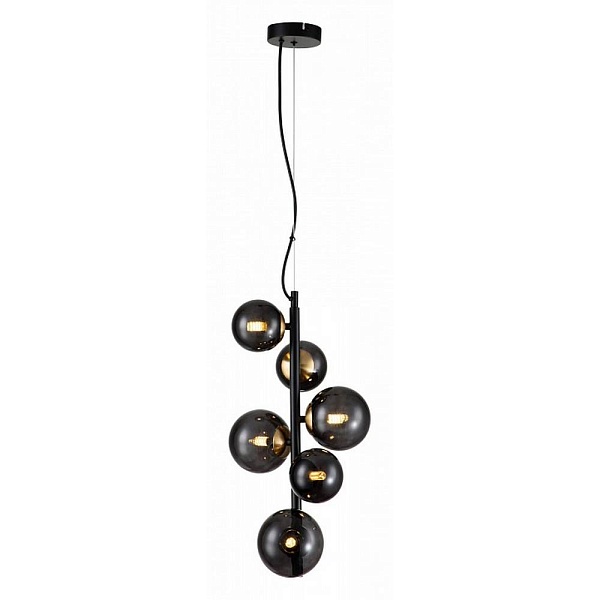 Люстра подвесная INDIGO MOLECOLA 11018/6P Black
