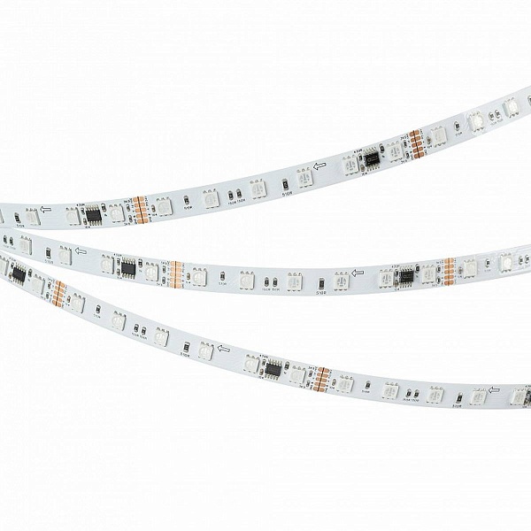 Лента LED DMX-B60 14 W/m 24V IP20 5060/60 K 10mm (5м) 39183 ARLIGHT