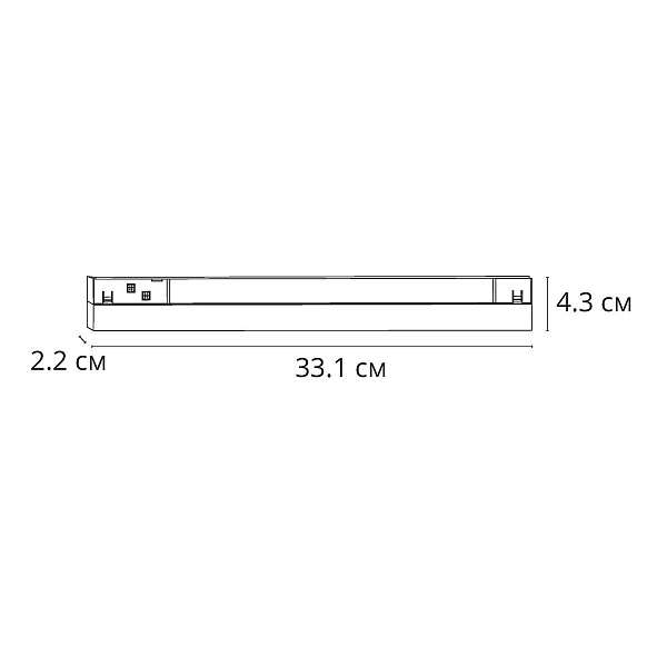 Трековый светильник ARTE LAMP LINEA A4675PL-1WH