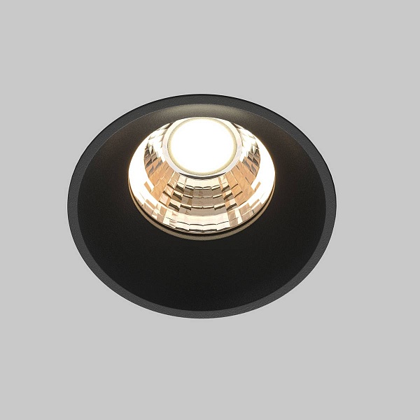 Светильник встраиваемый MAYTONI ROUND DL058-7W3K-TRS-B