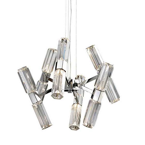 Люстра подвесная DELIGHT COLLECTION MD19027016 MD19027016-12B chrome