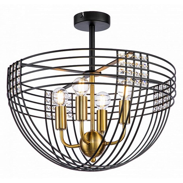 Люстра потолочная INDIGO FRESCO 10001/4C Black