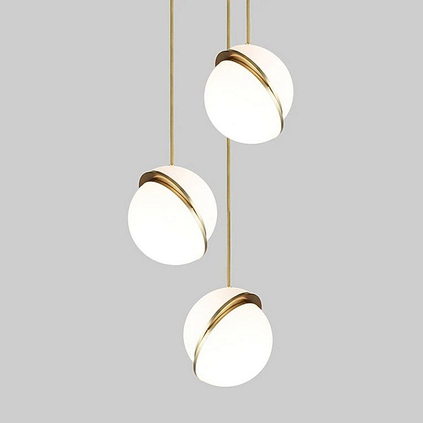Подвес DELIGHT COLLECTION CRESCENT 9182P/3S brass