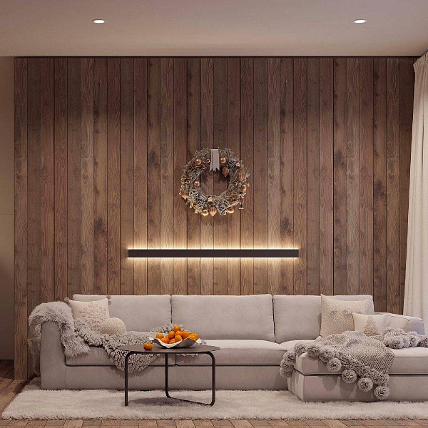Профиль для ленты LED накладной ARH-WALL 25x75мм без рассеивателя (2м) 52332 ARLIGHT