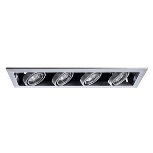 Светильник встраиваемый ARTE LAMP Cardani A5941PL-4SI