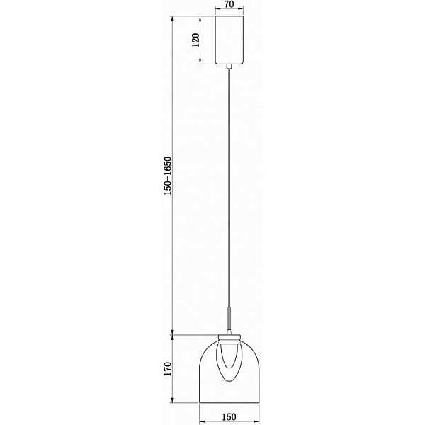 Подвес FREYA FUME FR5399PL-L4BS1