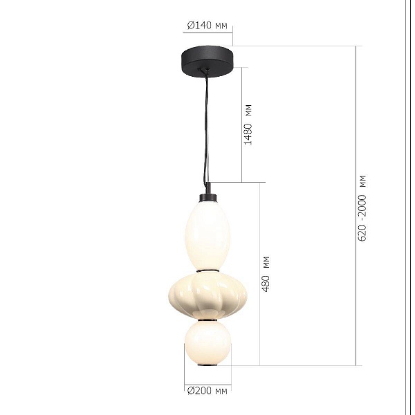 Подвес ST LUCE FLORENTINI SL6134.413.01