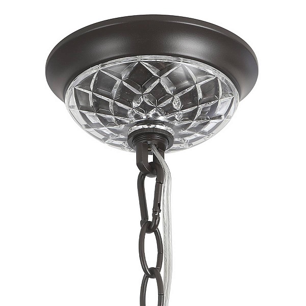 Люстра подвесная CRYSTAL LUX ODELIS SP6 BROWN
