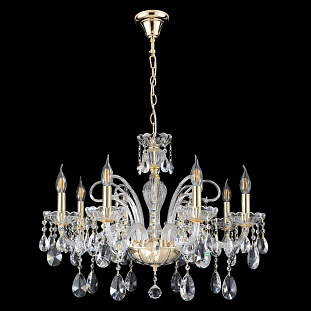 Люстра подвесная CRYSTAL LUX MONICA SP8 GOLD