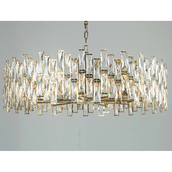 Люстра подвесная NEWPORT 10120 10123+9/C gold