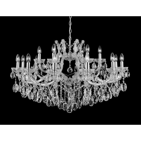Люстра подвесная CRYSTAL LUX HOLLYWOOD HOLLYWOOD SP12+6 CHROME