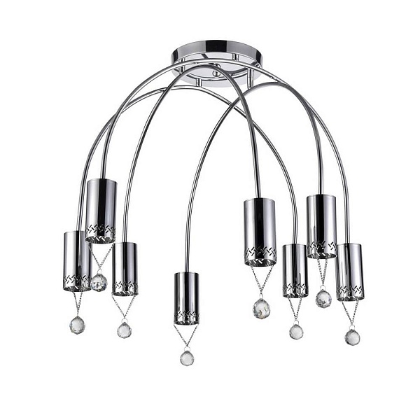 Люстра потолочная VELE LUCE PIOGGIA VL4283L08