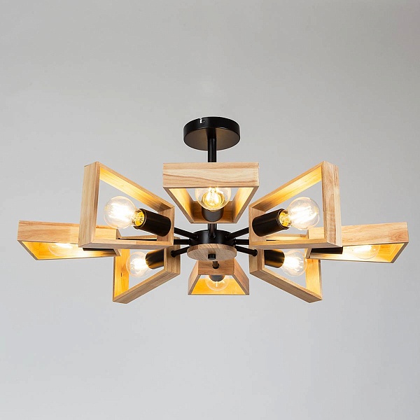 Люстра потолочная ARTE LAMP BRUSSELS A8030PL-8BK