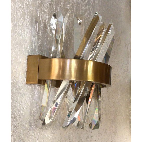 Бра DELIGHT COLLECTION AKASHA MB18162246-250A light antique brass