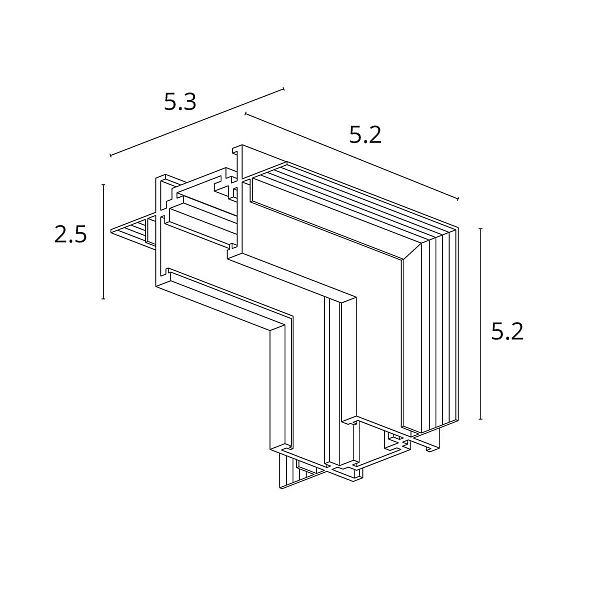L-коннектор ARTE LAMP OPTIMA-ACCESSORIES A731733