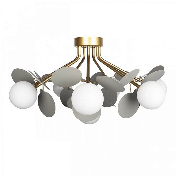 Люстра потолочная LOFT IT MATISSE 10008/8C Grey