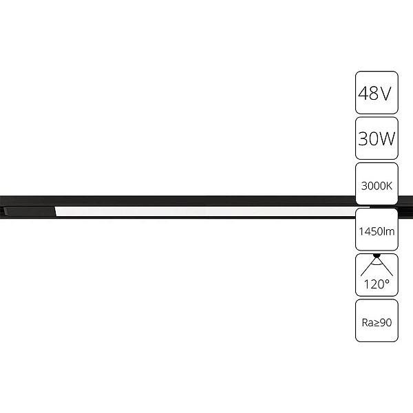 Трековый светильник ARTE LAMP OPTIMA A7285PL-1BK