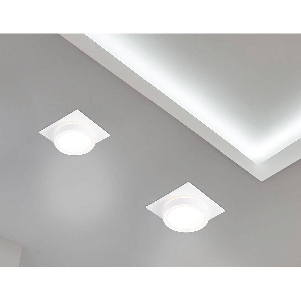 Светильник встраиваемый AMBRELLA LIGHT GX53 ACRYLIC TECH TN52421