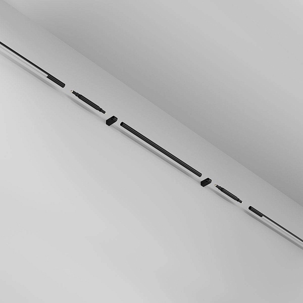 Коннектор прямой MAYTONI ACCESSORIES FOR SYSTEM AXITY CA001-L500-B