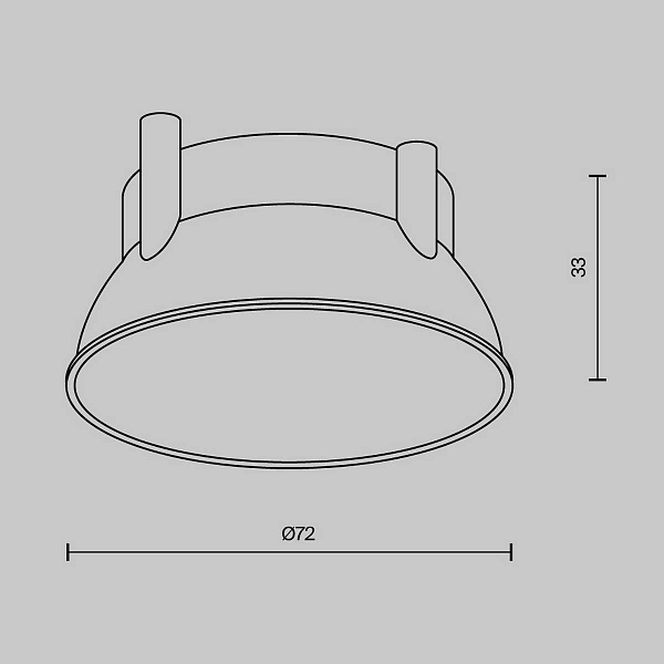 Рамка MAYTONI ALFA LED Ring12-15W-RD-W