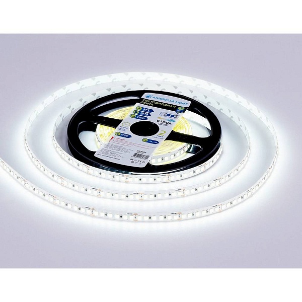 Лента LED 14,4 W/m 24V IP20 2835/180 6500K 8mm (5м) GS3203 AMBRELLA LIGHT