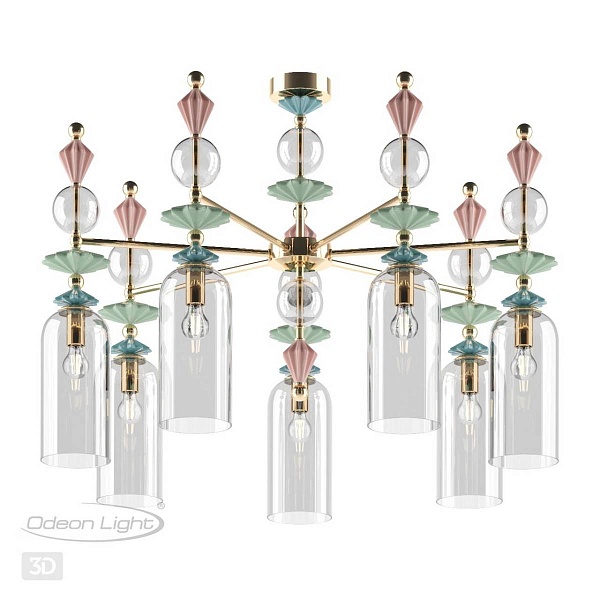 Люстра подвесная ODEON LIGHT BIZET 4855/7C