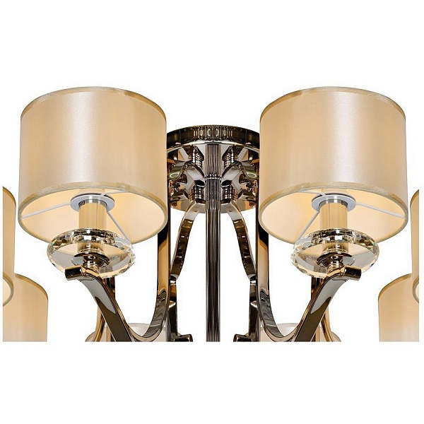 Люстра потолочная ILAMP LONDON 88389/8 CR