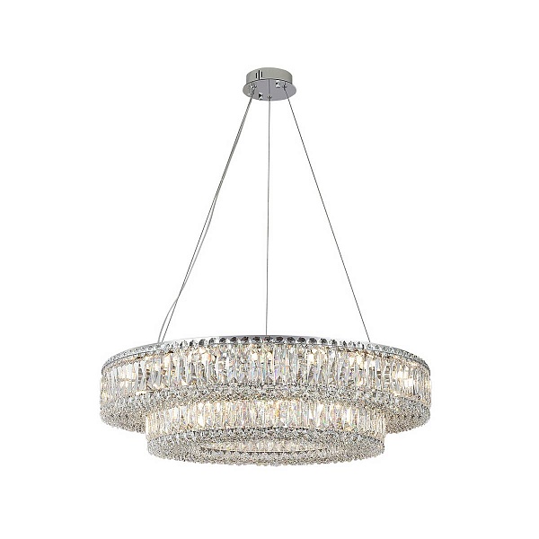 Люстра подвесная NEWPORT 8450 8450+28/S chrome