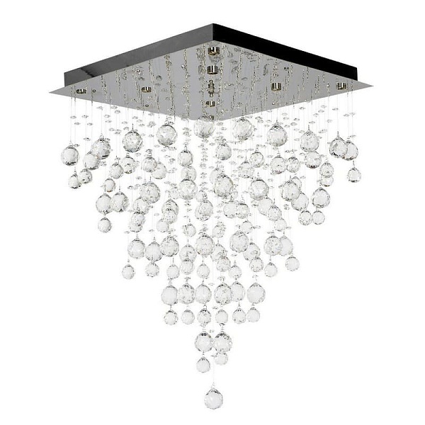 Люстра-каскад ARTI LAMPADARI FLUSSO NICKEL Flusso H 1.4.50.515 N