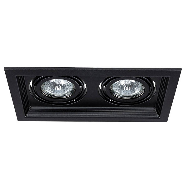 Светильник встраиваемый ARTE LAMP CANIS A6661PL-2BK