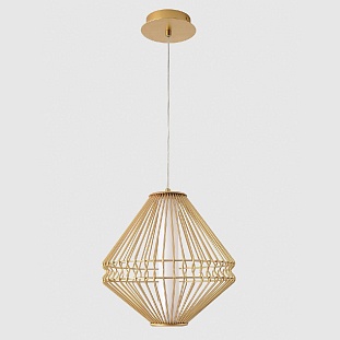 Подвес CRYSTAL LUX CUADRA CUADRA SP15W LED GOLD
