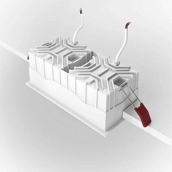 Светильник встраиваемый MAYTONI ALFA LED DL043-02-15W4K-D-SQ-WB