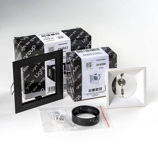 Светильник встраиваемый LIGHTSTAR DOMINO D51706BMOD