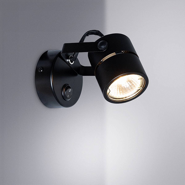 Спот ARTE LAMP MIZAR A1311AP-1BK