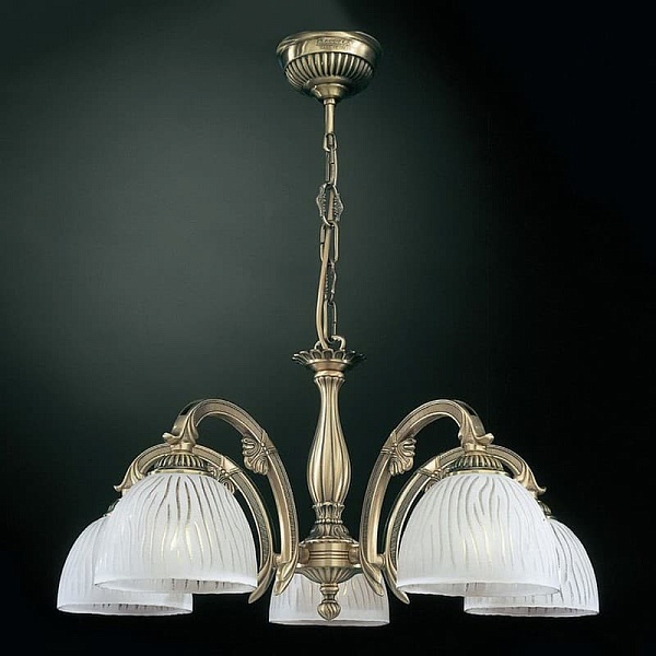 Люстра подвесная RECCAGNI ANGELO silver 5650 L 5650/5
