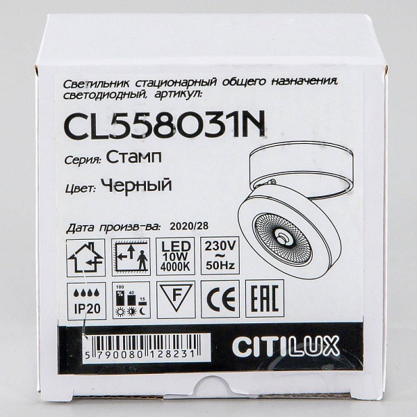 Спот CITILUX СТАМП CL558031N